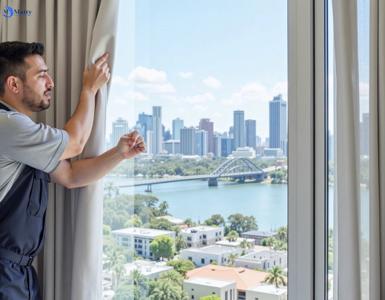 Professional curtain steam cleaning service princes-hill-vic QLD by Matty Curtain Cleaning