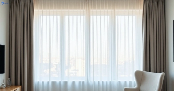 Freshly steam cleaned curtains in princes-hill-vic QLD